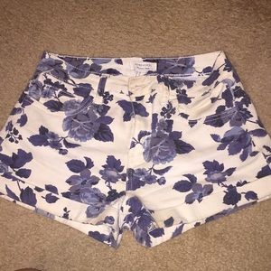 Floral High Waisted Shorts!